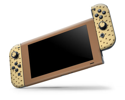 Brown Spots Pattern Nintendo Switch Skin