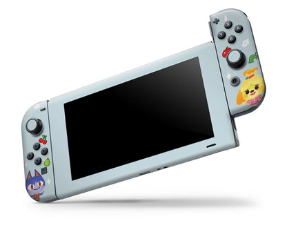 Animal Crossing New Horizon Pattern Nintendo Switch Skin