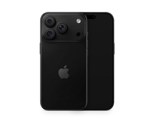 Lux Skins iPhone Matte Black iPhone 18 Pro Skins - Solid Colours Pastel Series 18 Pro & Pro Max Skin