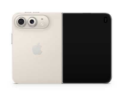 Lux Skins iPhone Creme iPhone Duo Skins - Solid Colours Natural Series Duo Skin