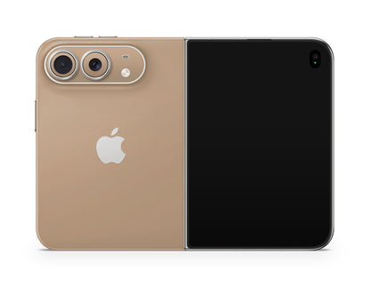 Lux Skins iPhone Latte iPhone Duo Skins - Solid Colours Natural Series Duo Skin