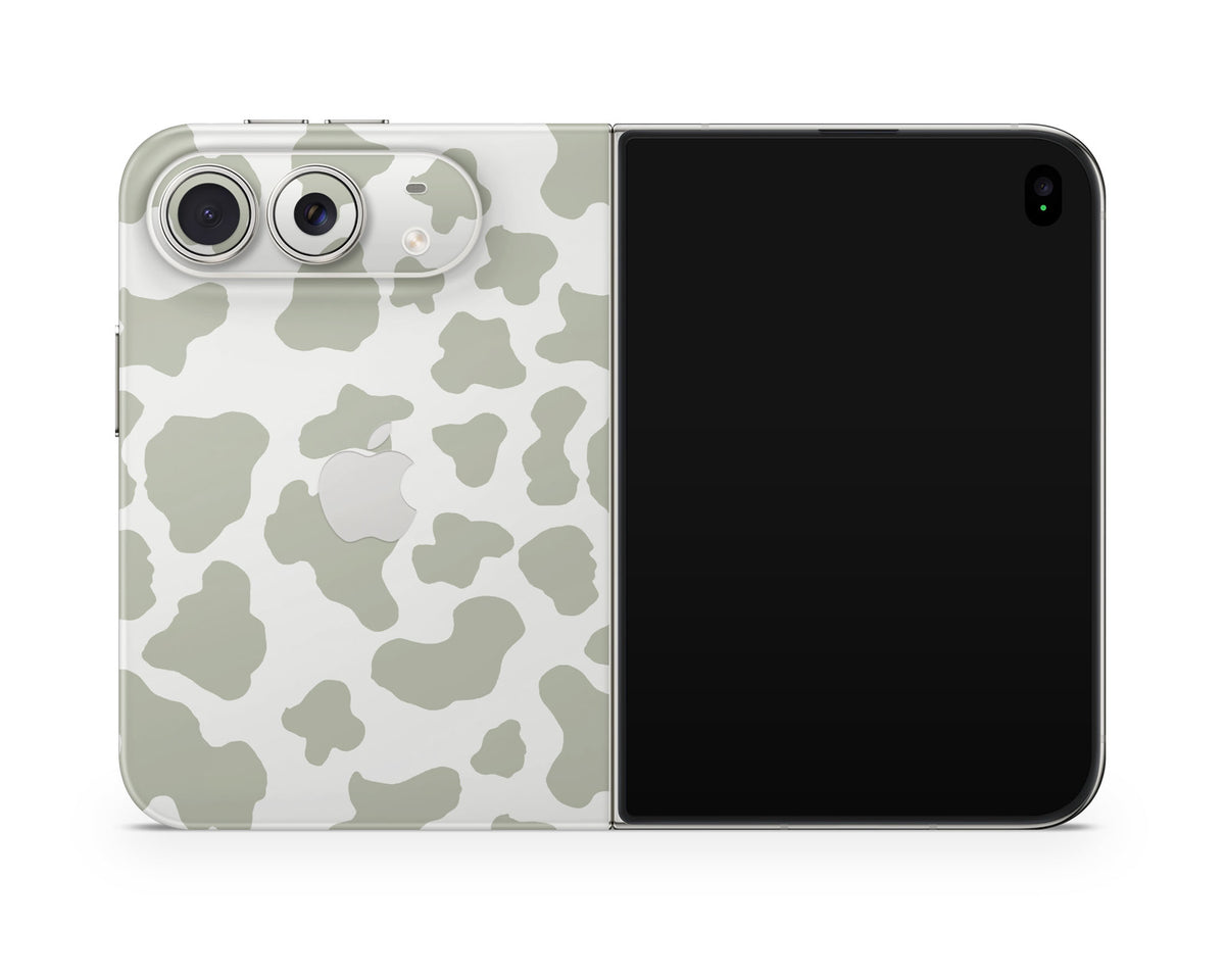 Lux Skins iPhone Sage Cow Print iPhone Duo Skins - Art Animals Duo Skin