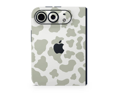 Lux Skins iPhone Sage Cow Print iPhone Duo Skins - Art Animals Duo Skin