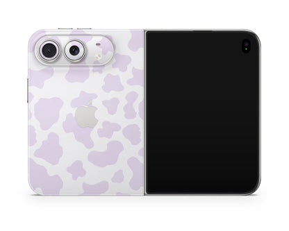 Lux Skins iPhone Purple Cow Print iPhone Duo Skins - Art Animals Duo Skin