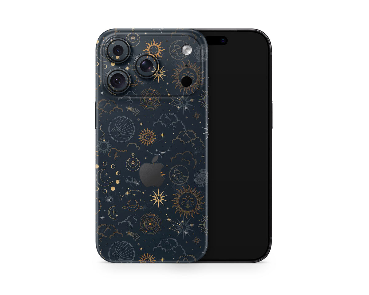 Lux Skins iPhone Constellation Stargazing Night iPhone 18 Pro Skins - Pattern Galaxy 18 Pro & Pro Max Skin