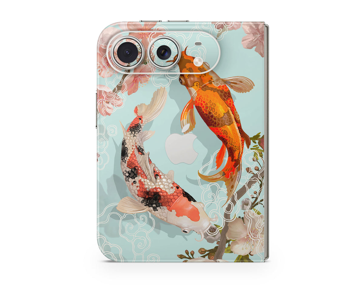 Lux Skins iPhone Yin Yang Koi Rose Light iPhone Duo Skins - Art Artwork Duo Skin
