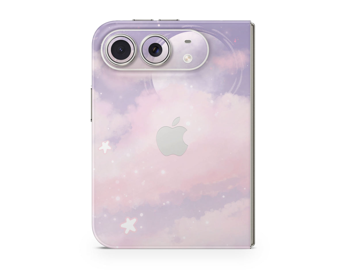 Lux Skins iPhone Purple Clouds iPhone Duo Skins - Clouds Cute Duo Skin
