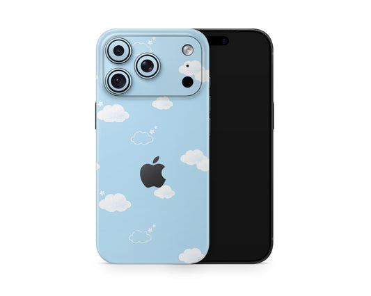Lux Skins iPhone Blue Sky Clouds iPhone 18 Pro Skins - Clouds  18 Pro & Pro Max Skin