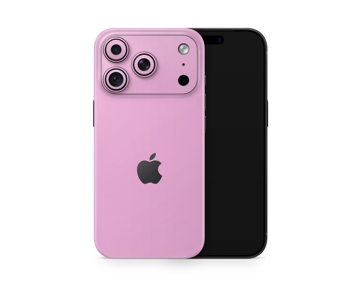 Lux Skins iPhone Ultra Pink iPhone 18 Pro Skins - Solid Colours Apple Colour Series 18 Pro & Pro Max Skin