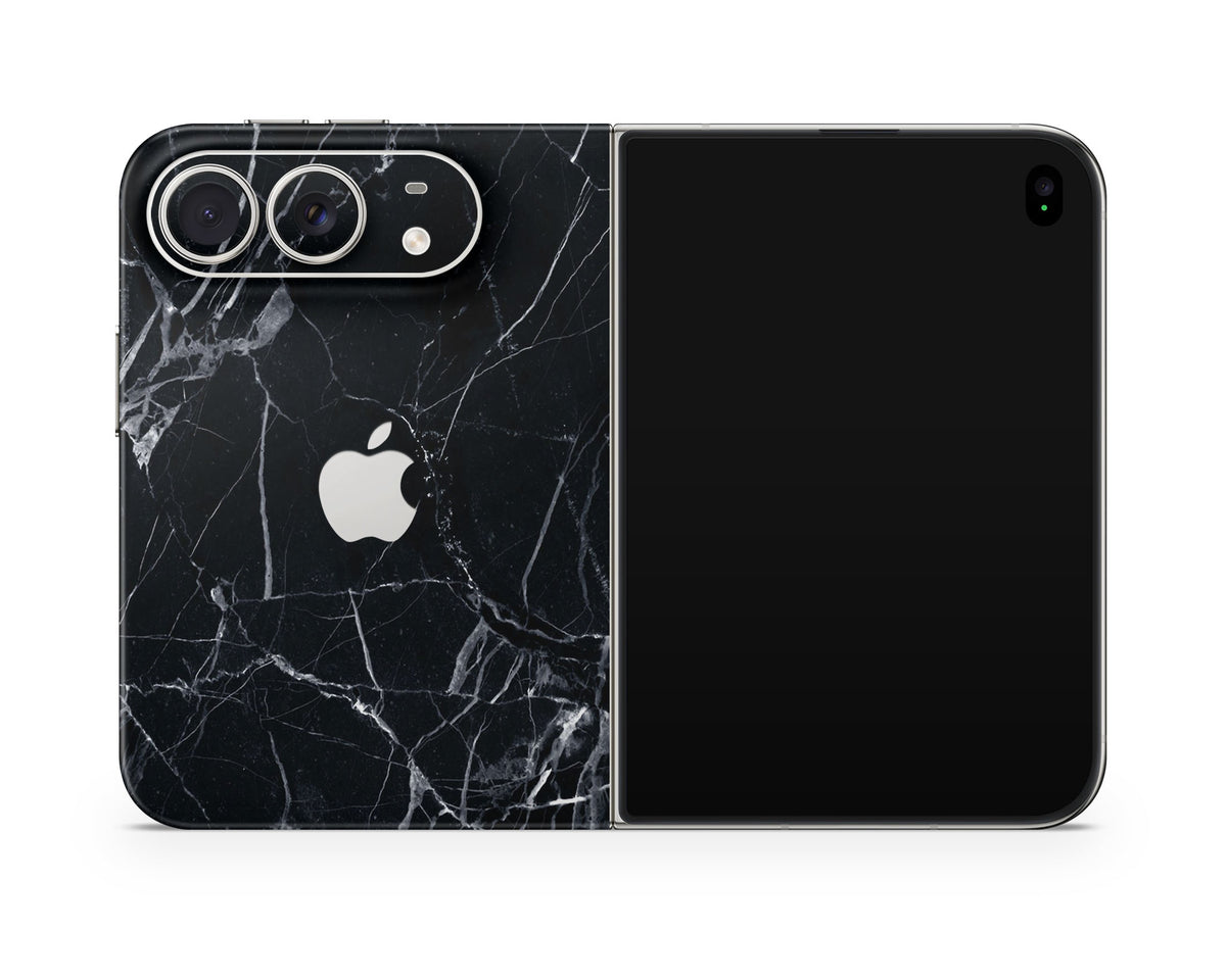 Lux Skins iPhone Black Marble iPhone Duo Skins - Pattern Marble Duo Skin