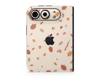Lux Skins iPhone Cute Mushroom Leaves iPhone Duo Skins - Art Floral Duo Skin