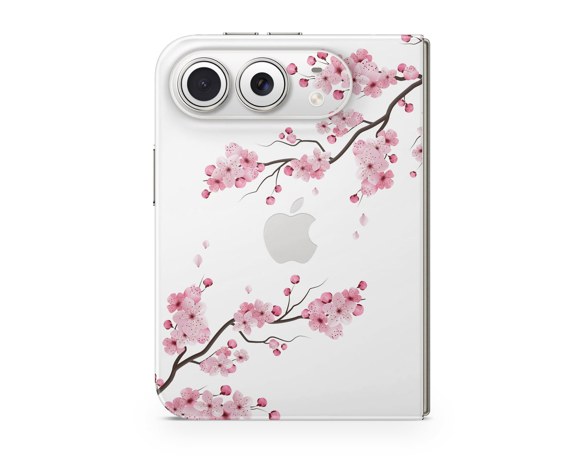 Lux Skins iPhone White Cherry Blossom iPhone Duo Skins - Art Floral Duo Skin