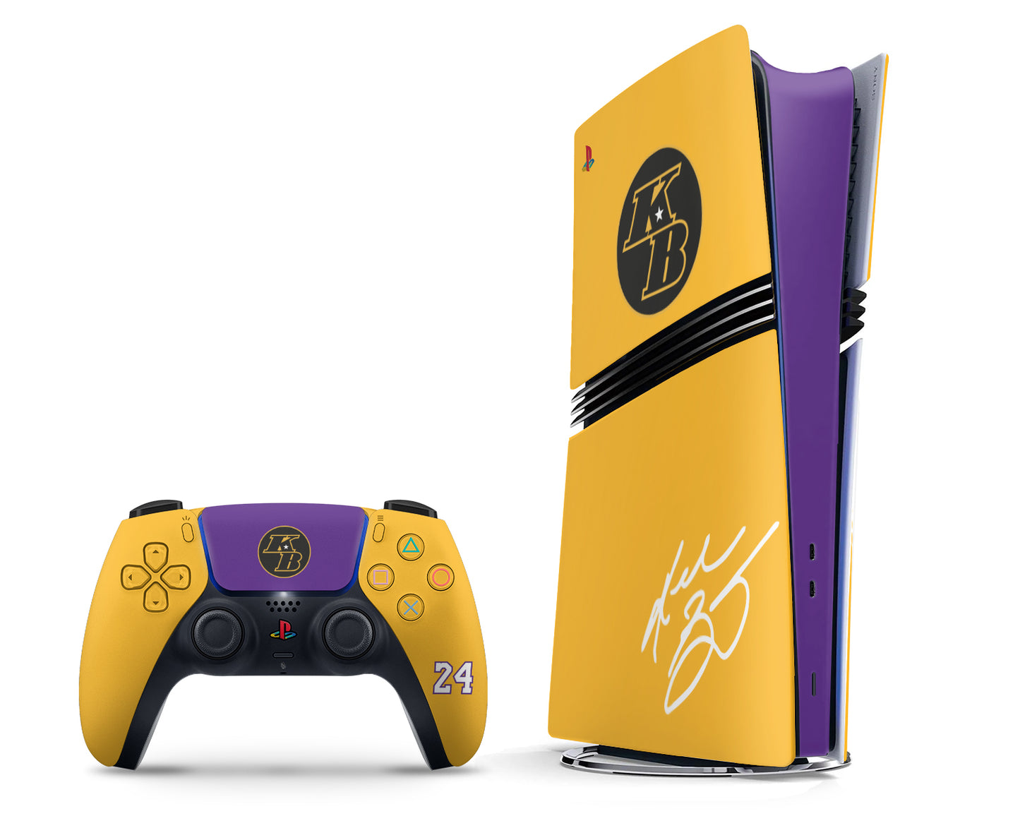 Lux Skins PS5 Pro Kobe Bryant Commemorative Signed PS5 Pro Skins - Sports Basketball Skin