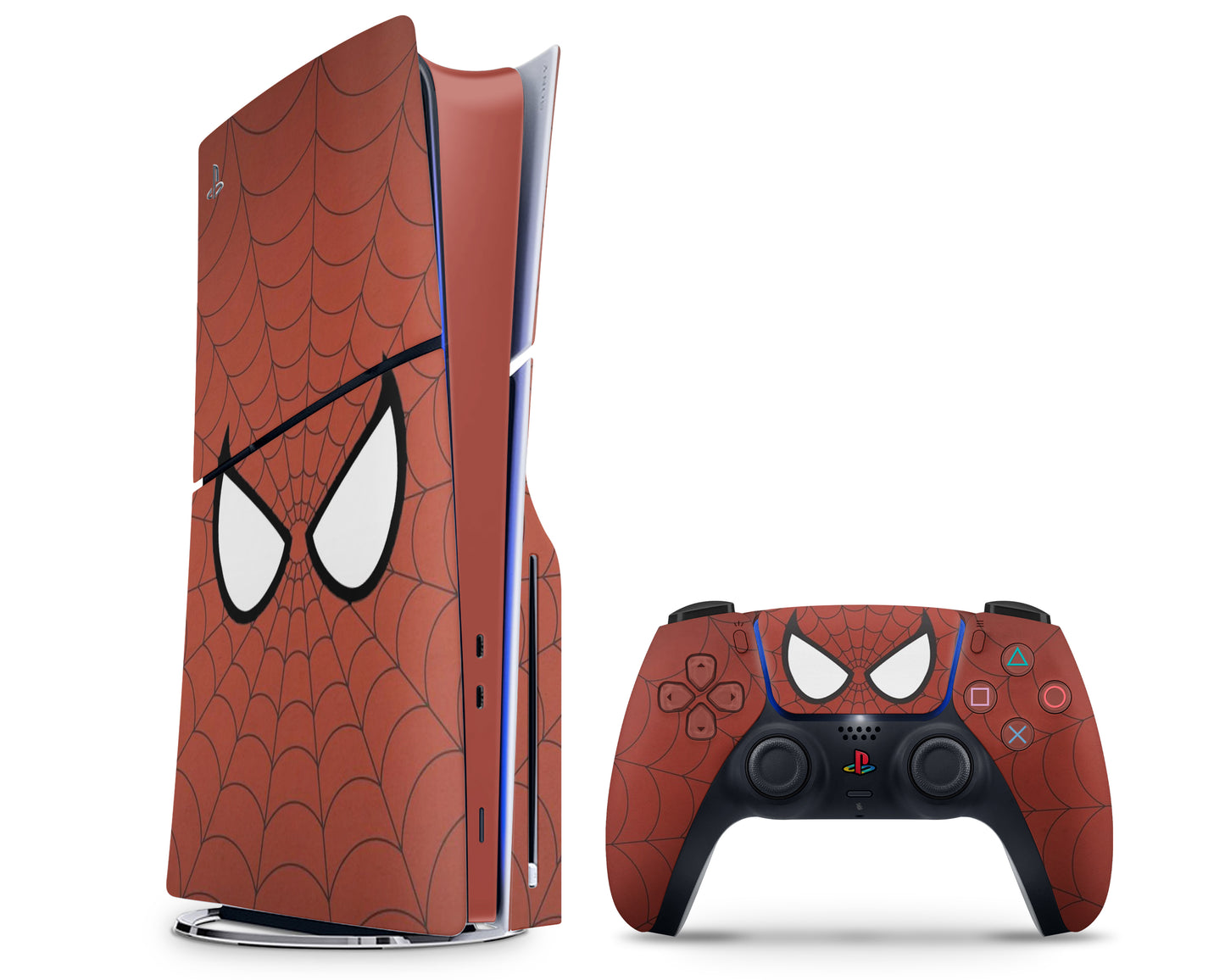 Red Spiderman PS5 Pro Skin