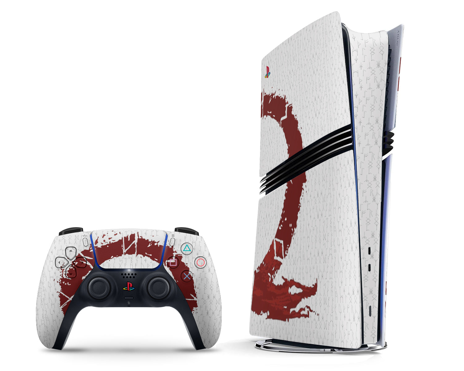 Lux Skins PS5 Pro God of War PS5 Pro Skins - Pop culture God of War Skin