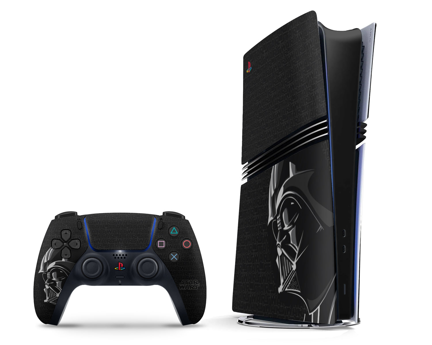 Lux Skins PS5 Pro Star Wars Darth Vader Black PS5 Pro Skins - Pop culture Star Wars Skin
