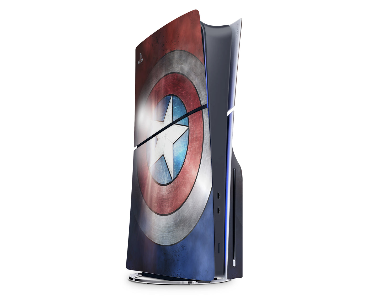 Captain America Shield PS5 Pro Skin
