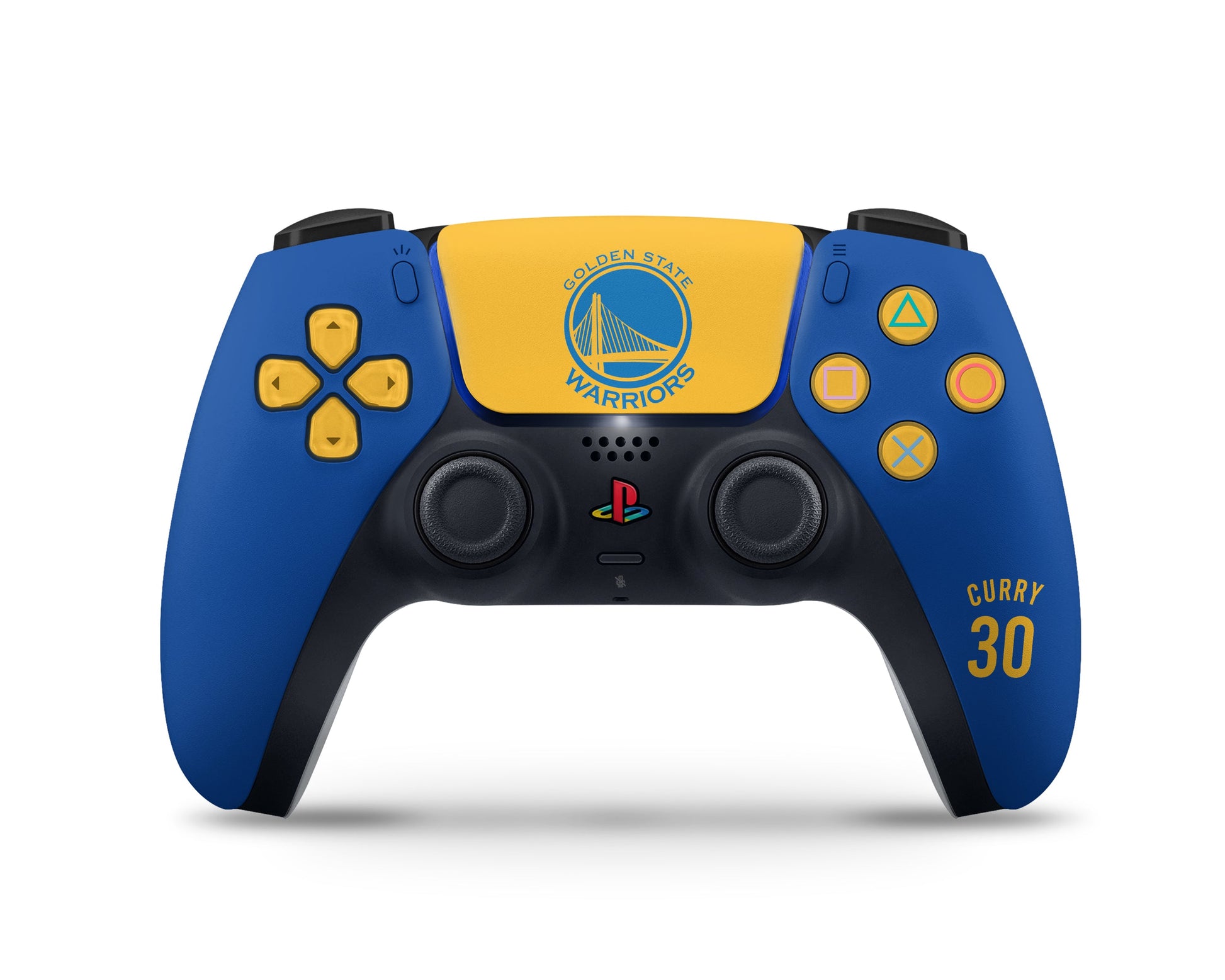 Lux Skins PS5 Slim Golden State Warriors Steph Curry PS5 Slim Skins - Sports Basketball Skin