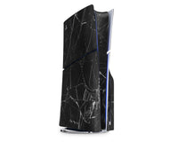 Black Marble PS5 Slim Skin