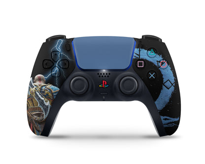 God of War Ragnarok Electric Black PS5 Pro Skin