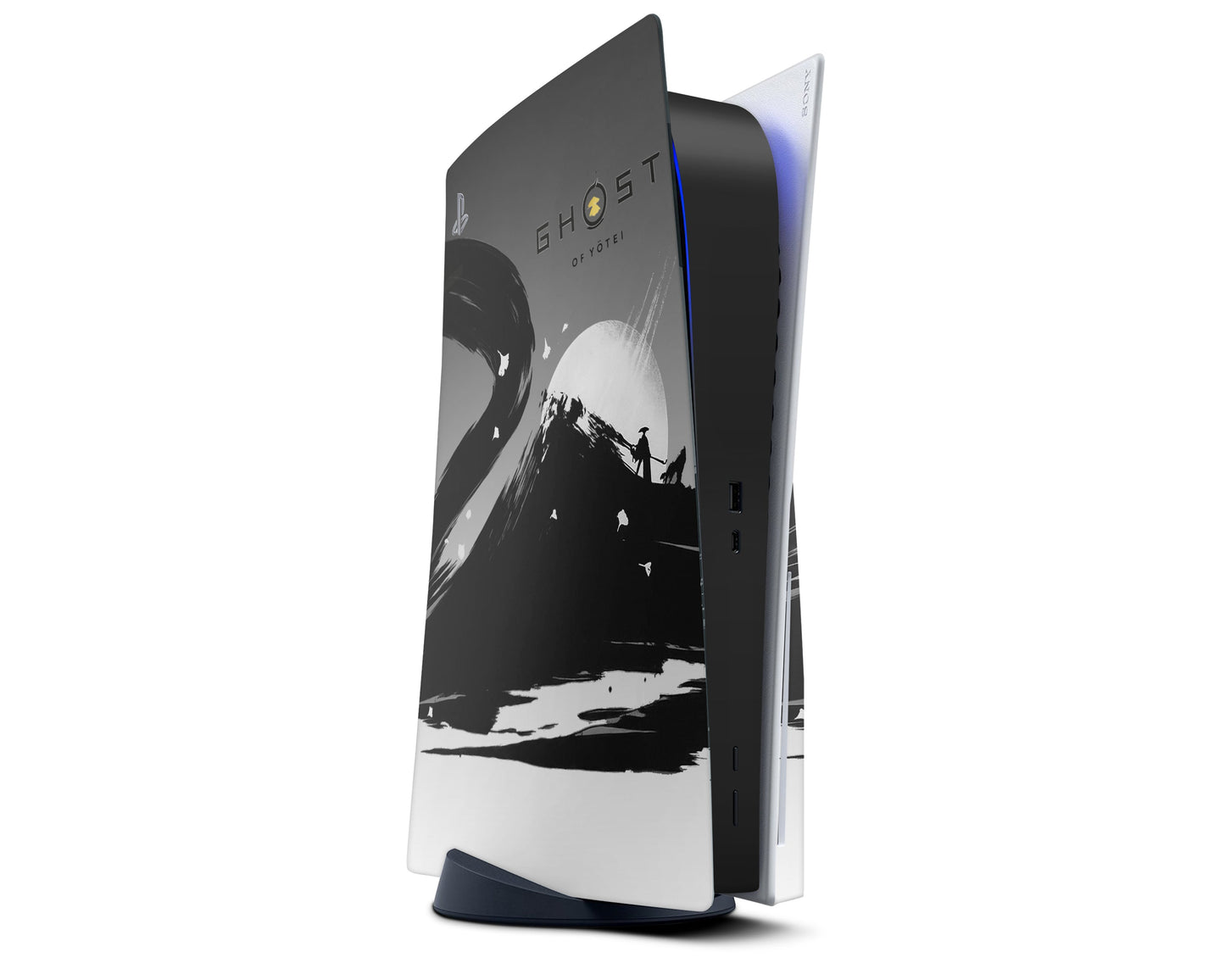 Black Ghost of Yotei PS5 Slim Skin