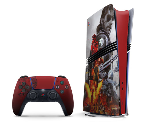 Lux Skins PS5 Pro Metal Gear PS5 Pro Skins - Pop culture Metal Gear Skin