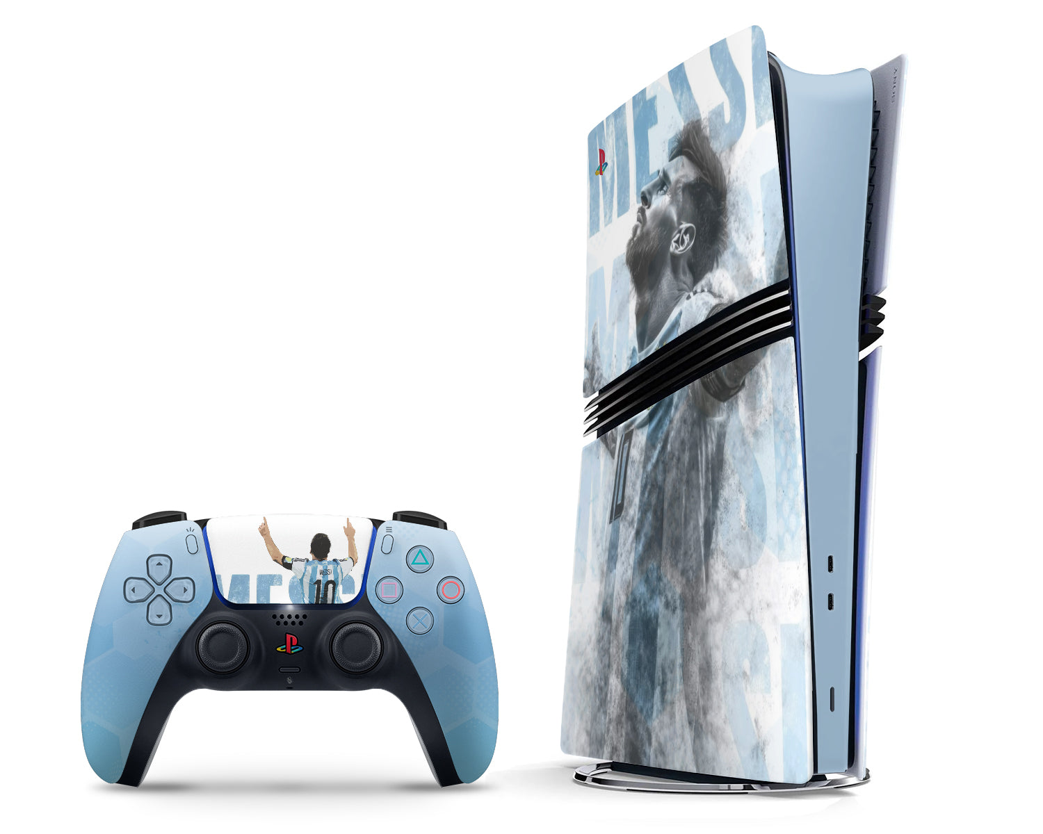 Lux Skins PS5 Pro Lionel Messi PS5 Pro Skins - Sports Soccer Skin