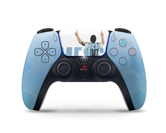 Lux Skins PS5 Controller Lionel MessiSkins - Sports Soccer Skin