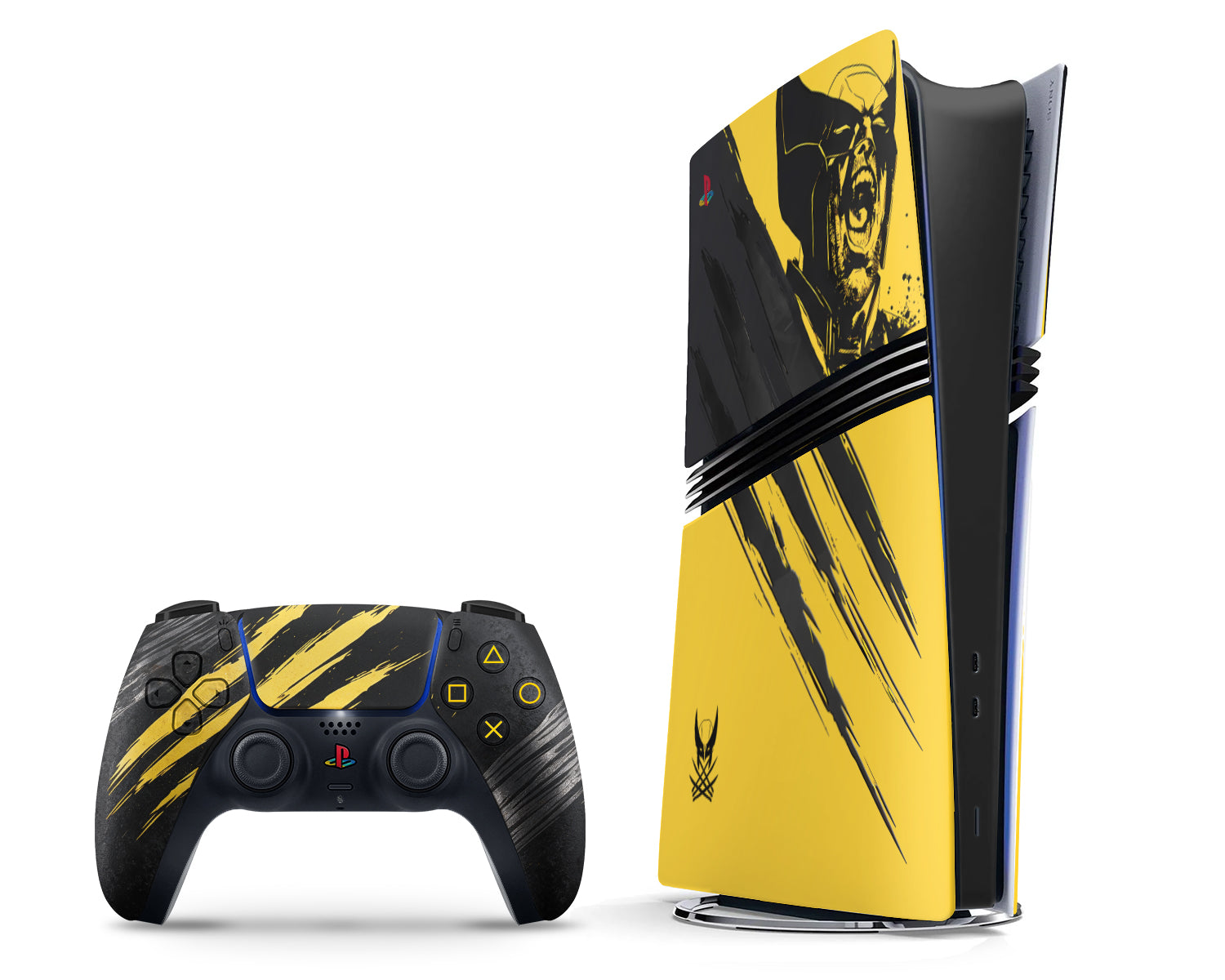 Lux Skins PS5 Pro Wolverine Limited Edition Inspired PS5 Pro Skins - Pop culture Comics Skin