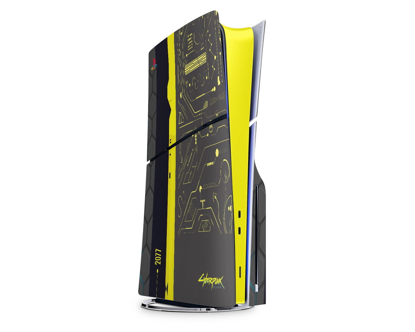 Retro Cyberpunk 2077 PS5 Slim Skin