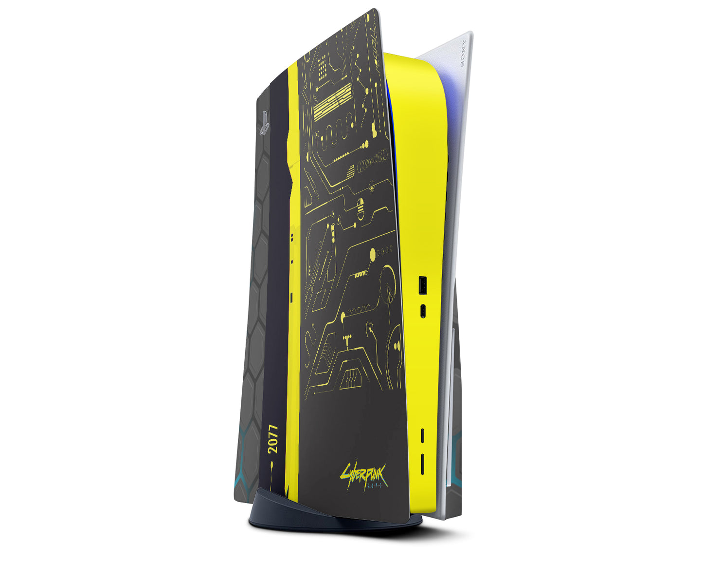Retro Cyberpunk 2077 PS5 Slim Skin
