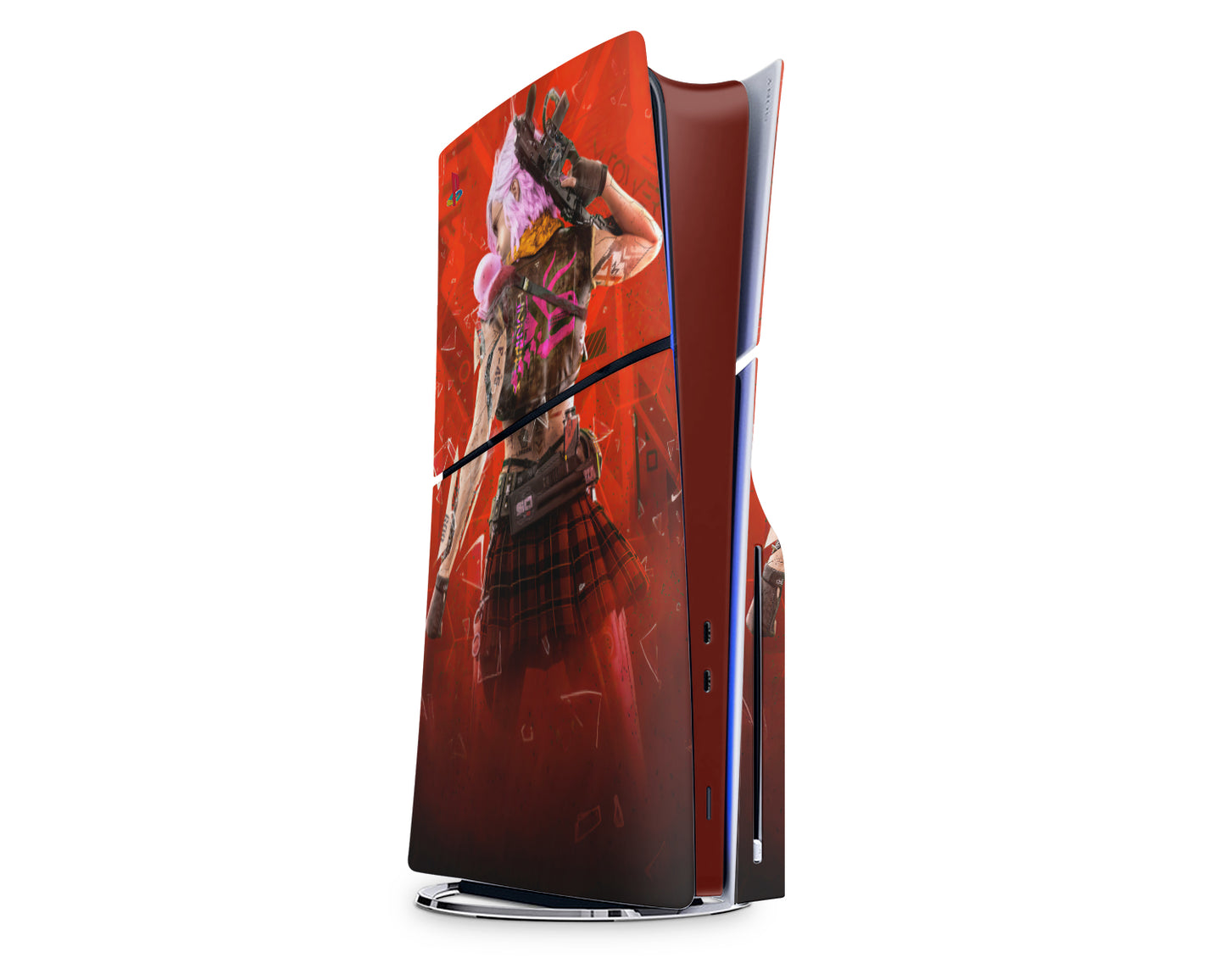 Cyberpunk Girl PS5 Skin