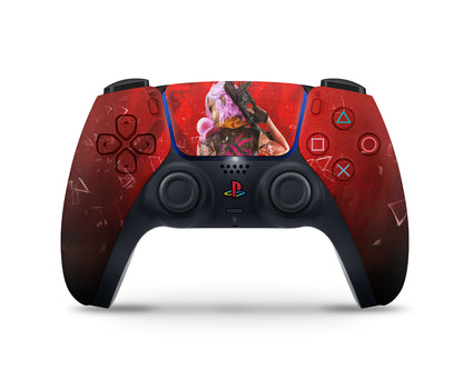 Cyberpunk Girl PS5 Skin