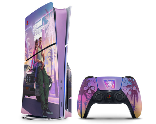 GTA 6 Vice City PS5 Slim Skin