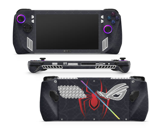 Lux Skins ROG Ally Spiderman Miles Morales ASUS ROG Ally Skins - Pop culture Spiderman Skin