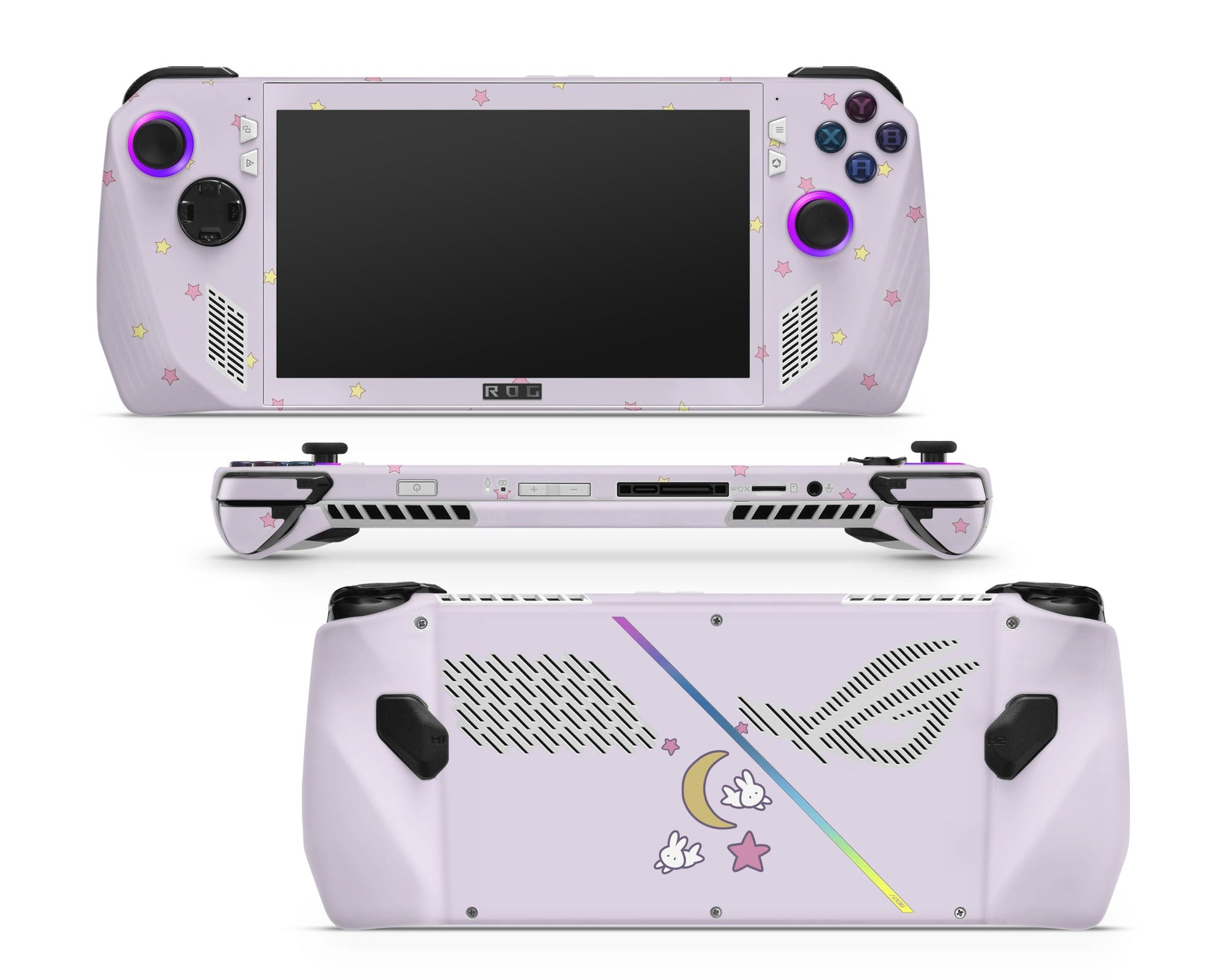 Lux Skins ROG Ally Sailor Moon Purple Minimalist ASUS ROG Ally Skins - Pop culture Sailor Moon Skin