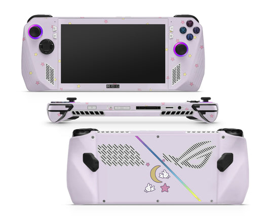 Lux Skins ROG Ally Sailor Moon Purple Minimalist ASUS ROG Ally Skins - Pop culture Sailor Moon Skin