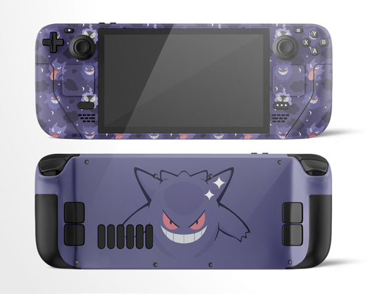 Lux Skins Steam Deck Gengar Ghost Steam Deck Skins - Pop culture Pika Skin