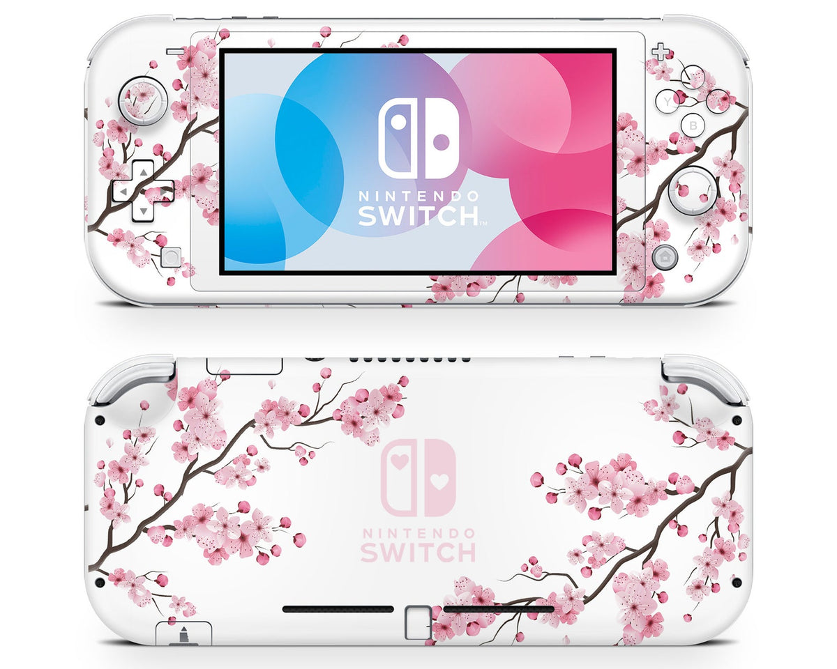 Pretty Nintendo Switch Pretty Cherry Blossom Nintendo Switch Lite Skin – Lux Skins Official