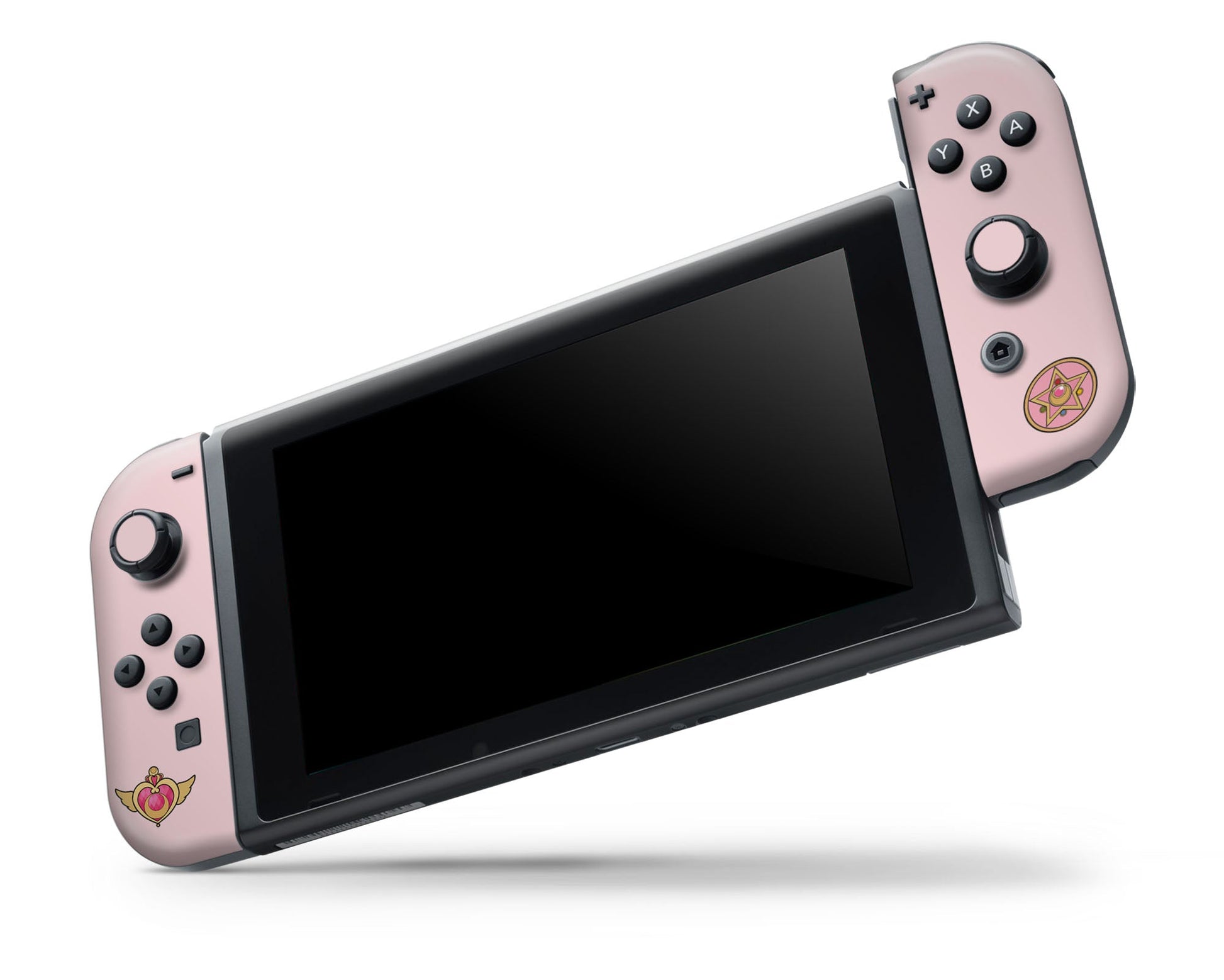 Lux Skins Nintendo Switch OLED Sailor Moon Fighting Evil By Moonlight Full Set +Tempered Glass Skins - Pop culture Sailor Moon Skin