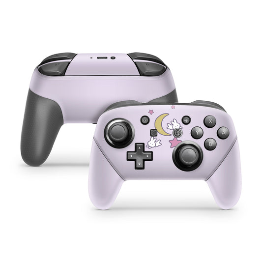 Lux Skins Nintendo Switch Pro Sailor Moon Purple MinimalistSkins - Pop culture Sailor Moon Skin