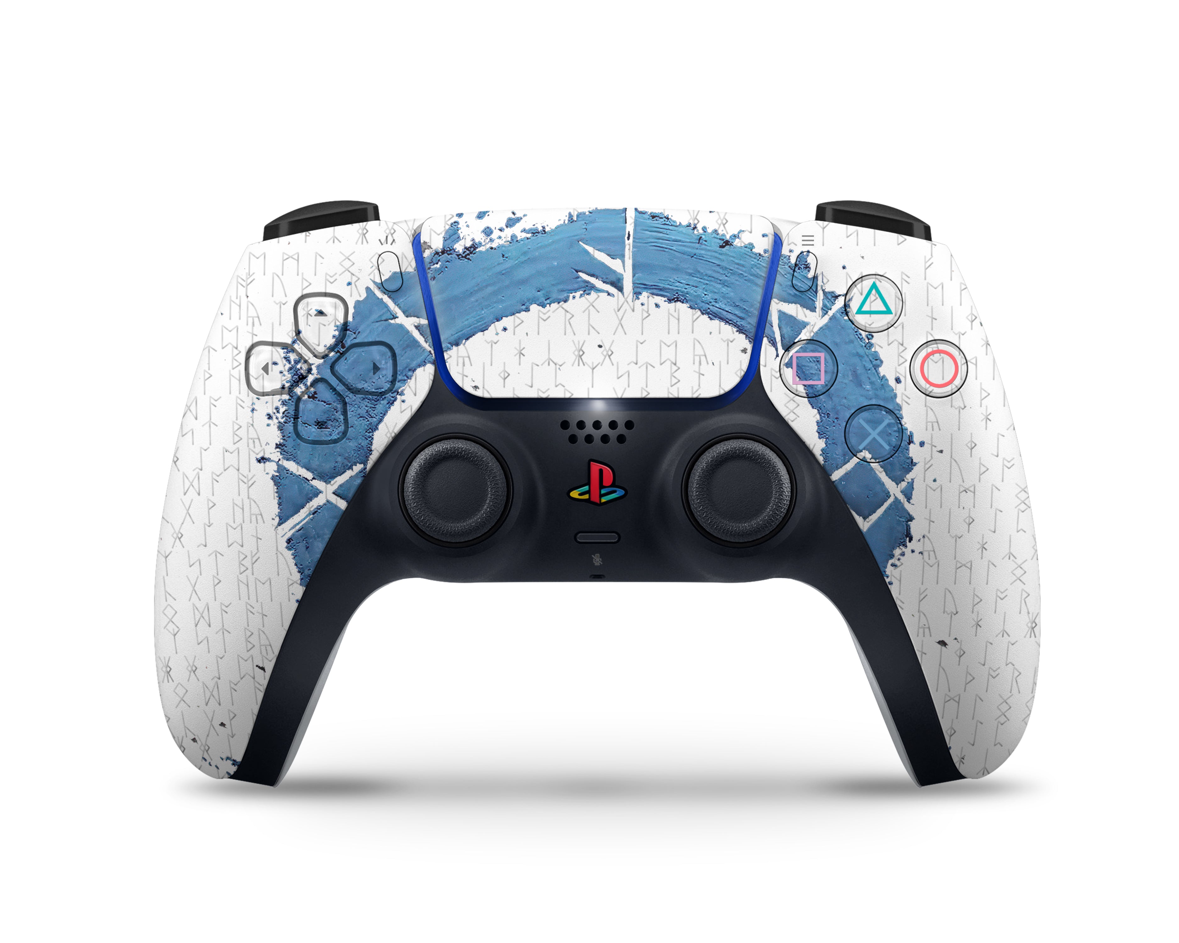 Controller Rifle Skin God of War Blue Ragnarok PS5 Controller Skin – Lux Skins Official