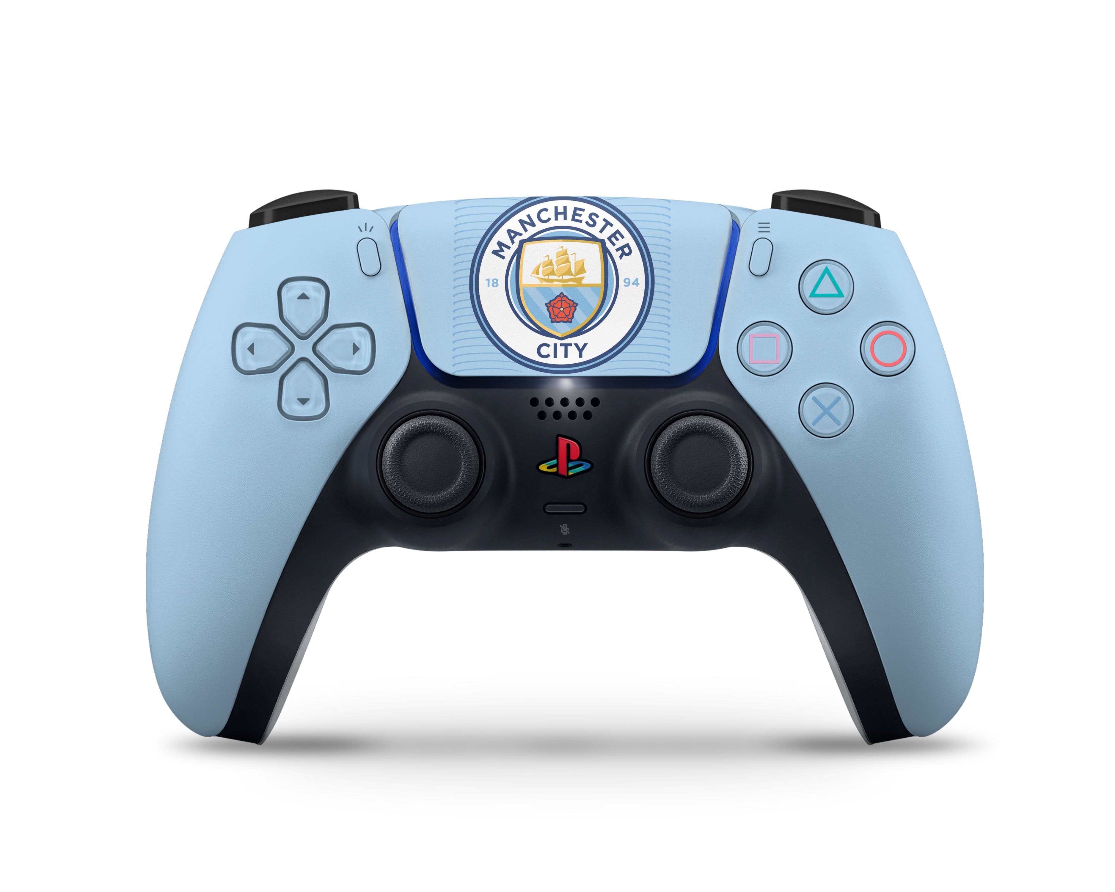 Football Ps5 Controller Rangers Manchester City Haaland PS5 Controller Skin โ Lux Skins Official