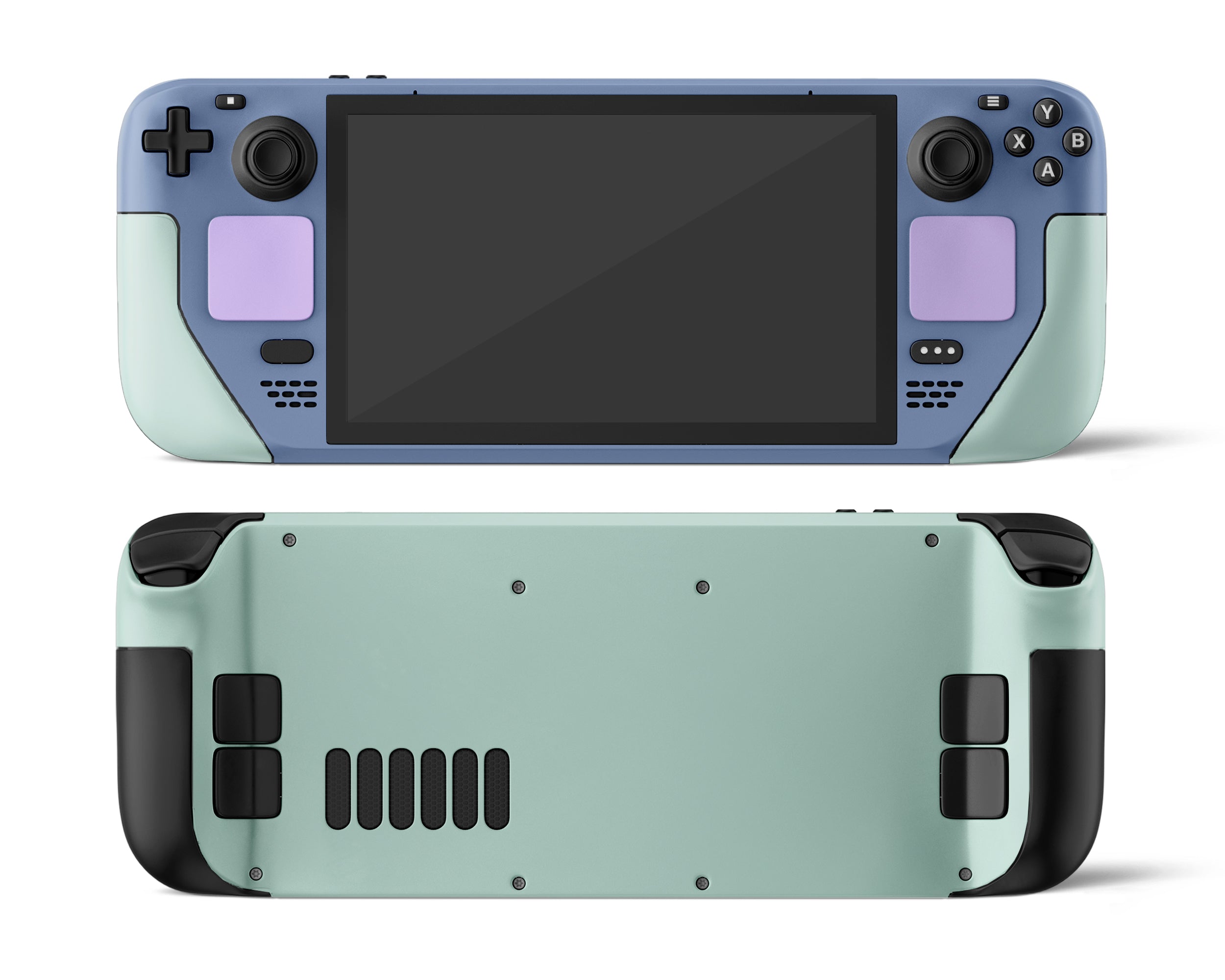 Steamdeck Blue Blue Mint Color Blocking Steam Deck Skin – Lux Skins Official