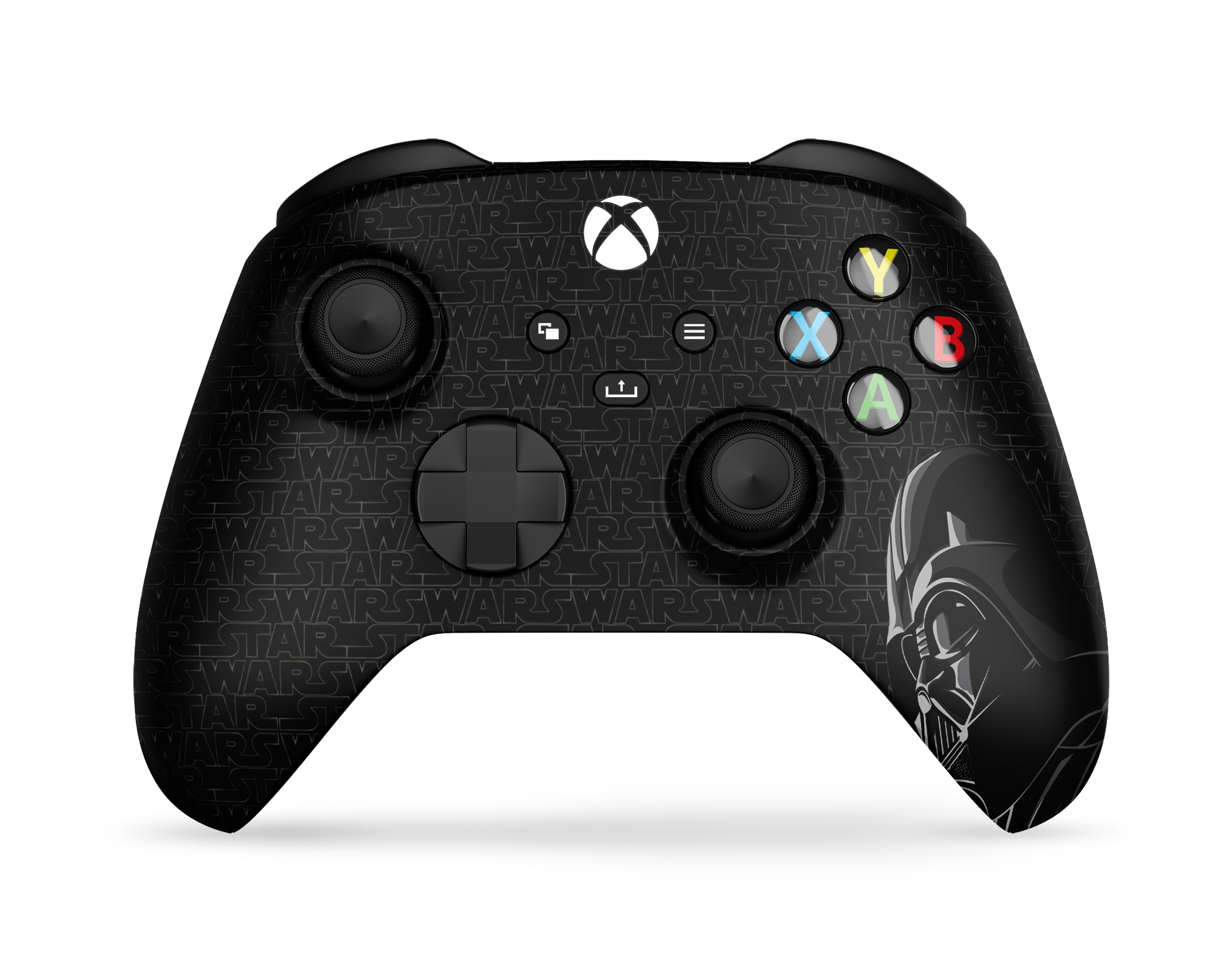 Star View Controller Star Wars Darth Vader Black Xbox Series Controller Skin – Lux Skins ...